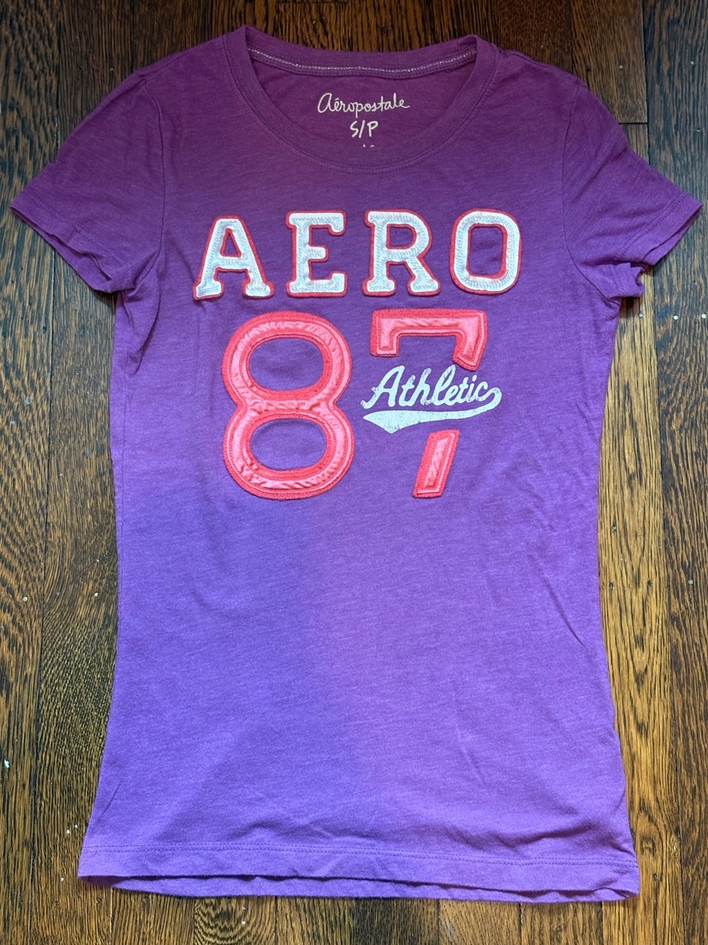 Aēropostale Purple Baby Tee